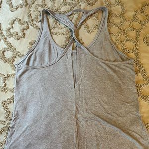 Zyia gray twist and flow tank - medium